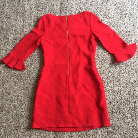 Kate Spade red dress size 0 - Picture 2 of 2